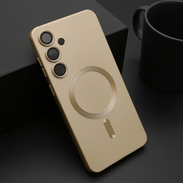 Futrola ELEGANT MAGSAFE za Samsung S936B Galaxy S25 Plus 5G zlatna