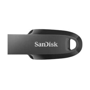 SANDISK USB 128GB ULTRA CURVE 3.2 CRNI