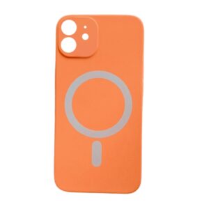 SILIKONSKA FUTROLA MAGSAFE COLOR IPHONE 11 NARANDŽASTA