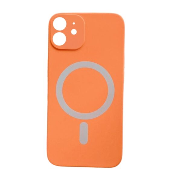 SILIKONSKA FUTROLA MAGSAFE COLOR IPHONE 12 NARANDŽASTA