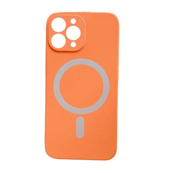 SILIKONSKA FUTROLA MAGSAFE COLOR IPHONE 12 PRO NARANDŽASTA