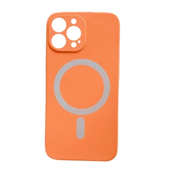 SILIKONSKA FUTROLA MAGSAFE COLOR IPHONE 14 PRO NARANDŽASTA