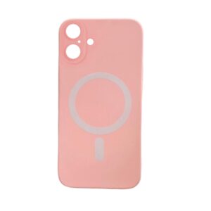 SILIKONSKA FUTROLA MAGSAFE COLOR IPHONE 16 BEBI ROZE