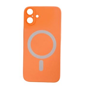 SILIKONSKA FUTROLA MAGSAFE COLOR IPHONE 16 NARANDŽASTA