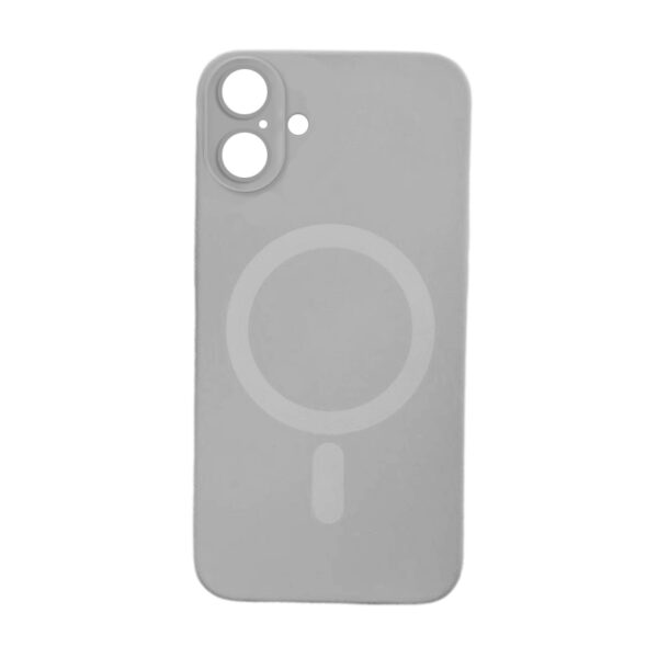 SILIKONSKA FUTROLA MAGSAFE COLOR IPHONE 16 SIVA