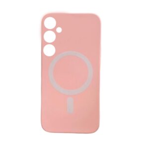 SILIKONSKA FUTROLA MAGSAFE COLOR SAMSUNG S24 BEBI ROZE