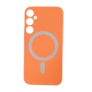 SILIKONSKA FUTROLA MAGSAFE COLOR SAMSUNG S24 NARANDŽASTA