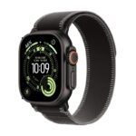 APPLE WATCH ULTRA 3 49MM BLACK TITANIUM CASE WITH BLACK/CHARCOAL TRAIL LOOP - M/L MF1H4SE/A